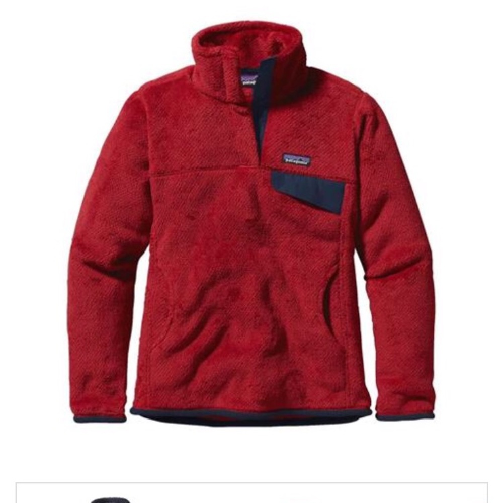 Patagonia re tool red pullover